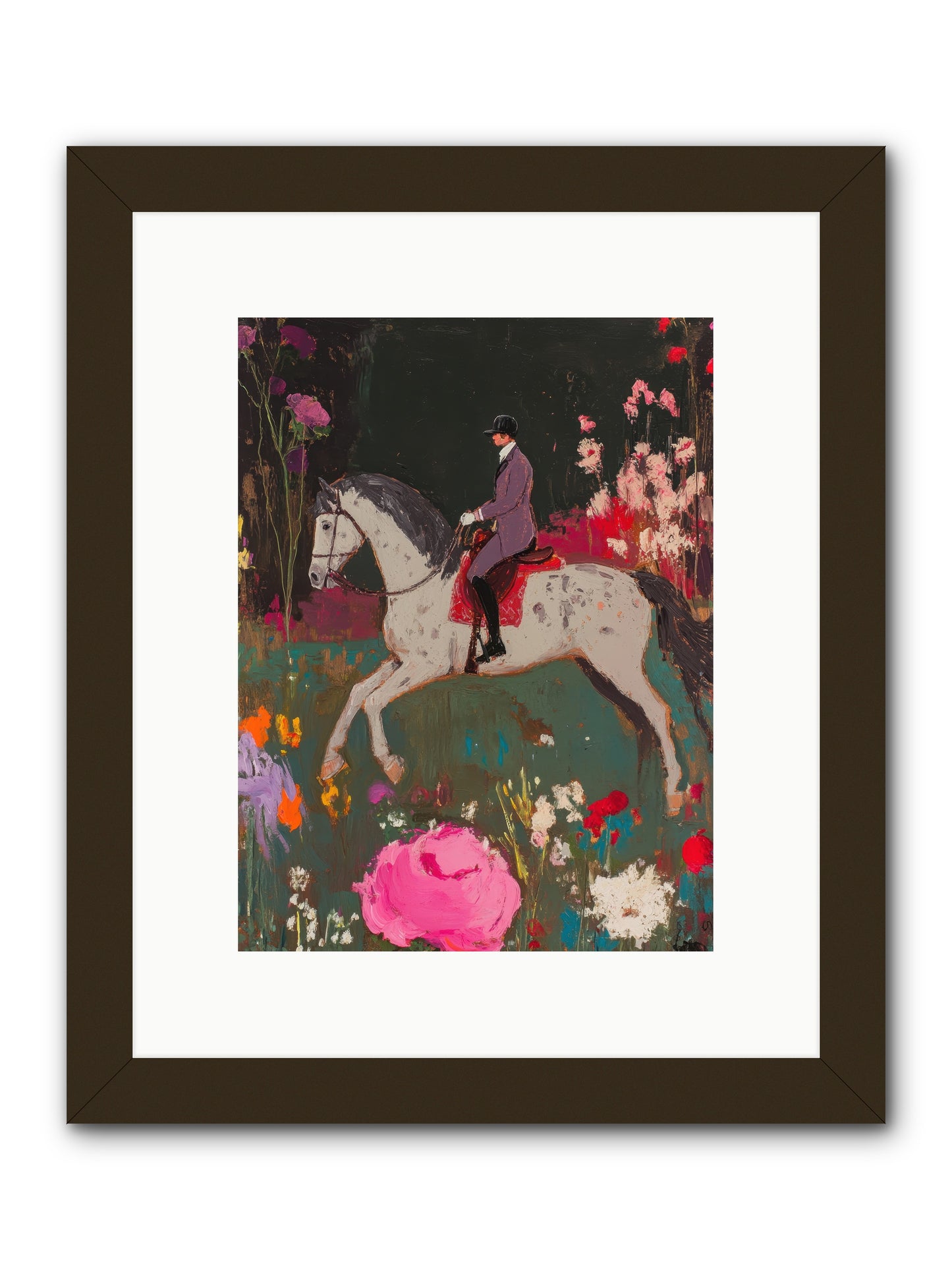 Butterfly Effect -- Framed Print - Black 9x12