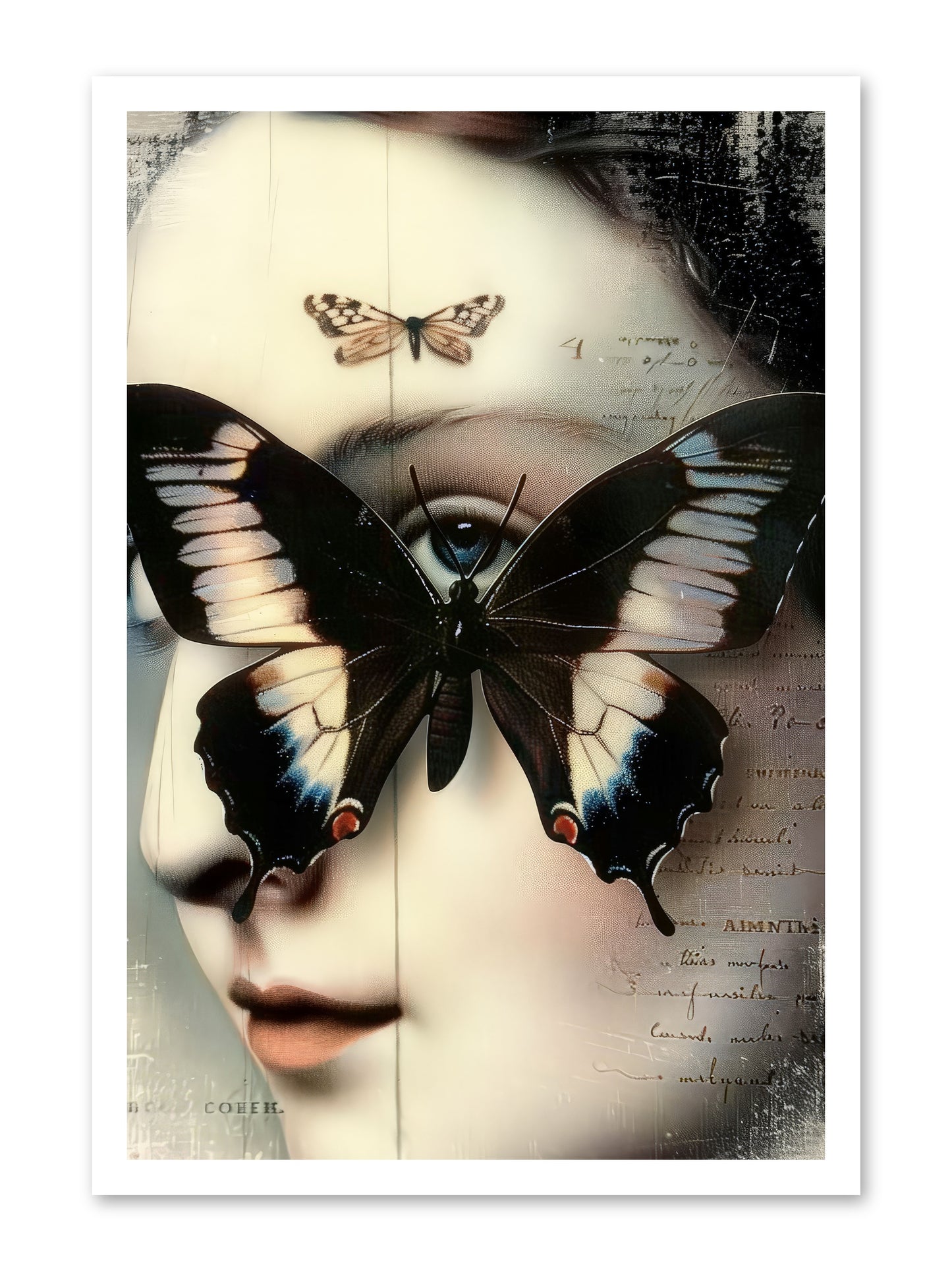 Butterfly's Last Dance -- Paper Print 20x30