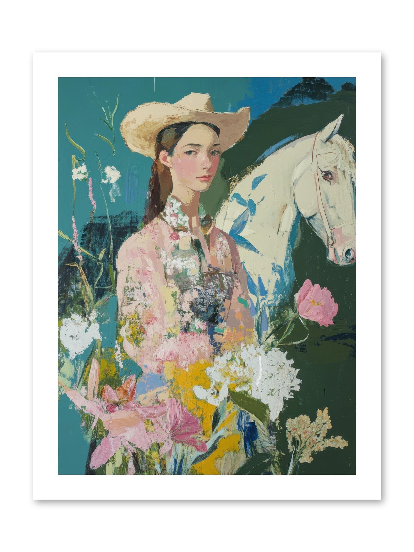 Caballero's Journey -- Paper Print 12x16