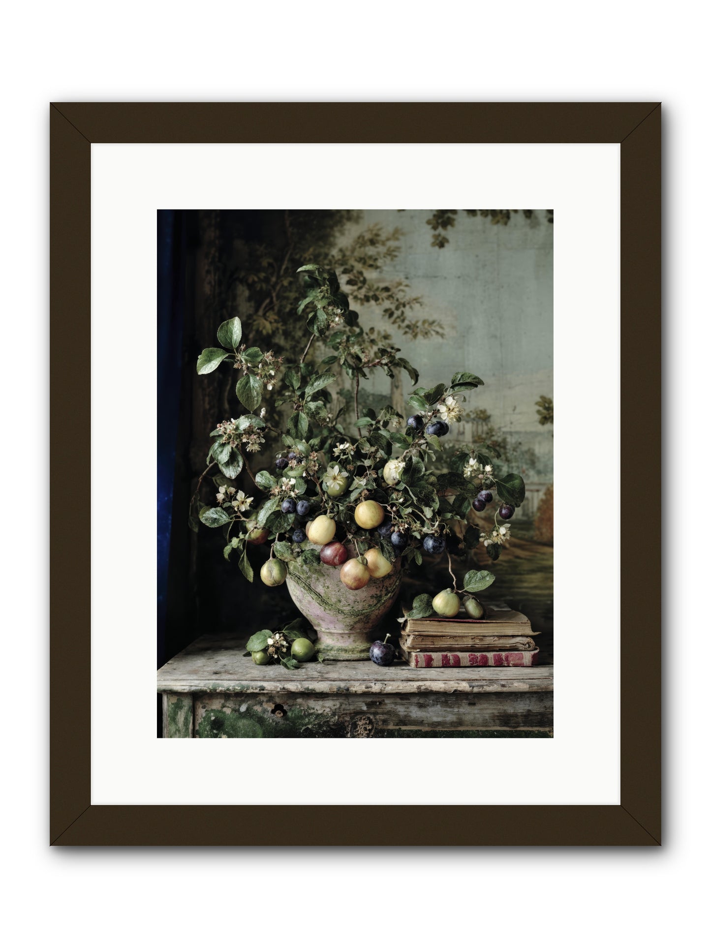 Cadence -- Framed Print - Black 12x16