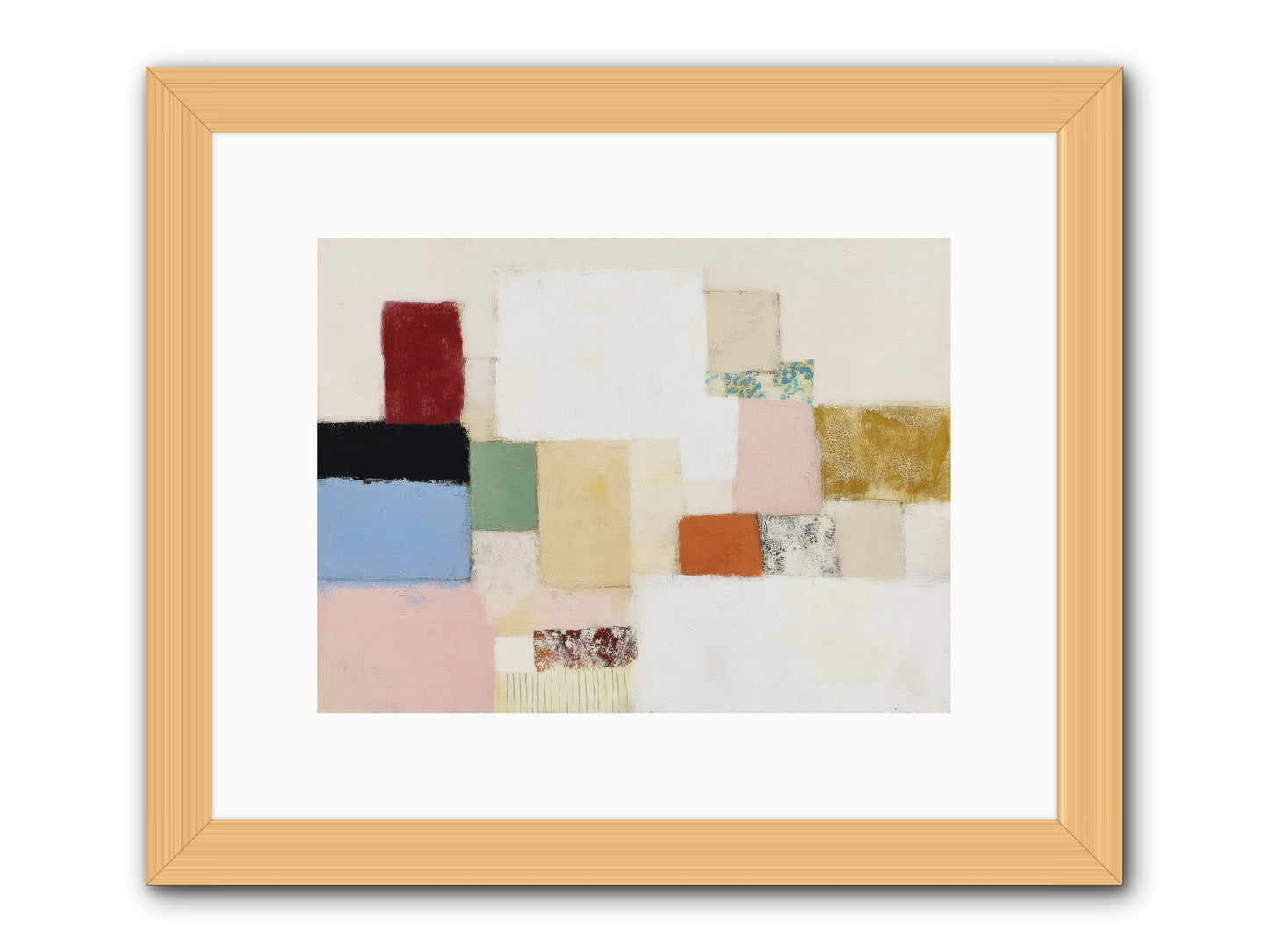 Cadence -- Framed Print - Natural 12x9