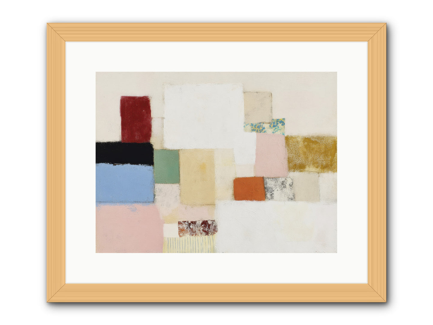 Cadence -- Framed Print - Natural 16x12