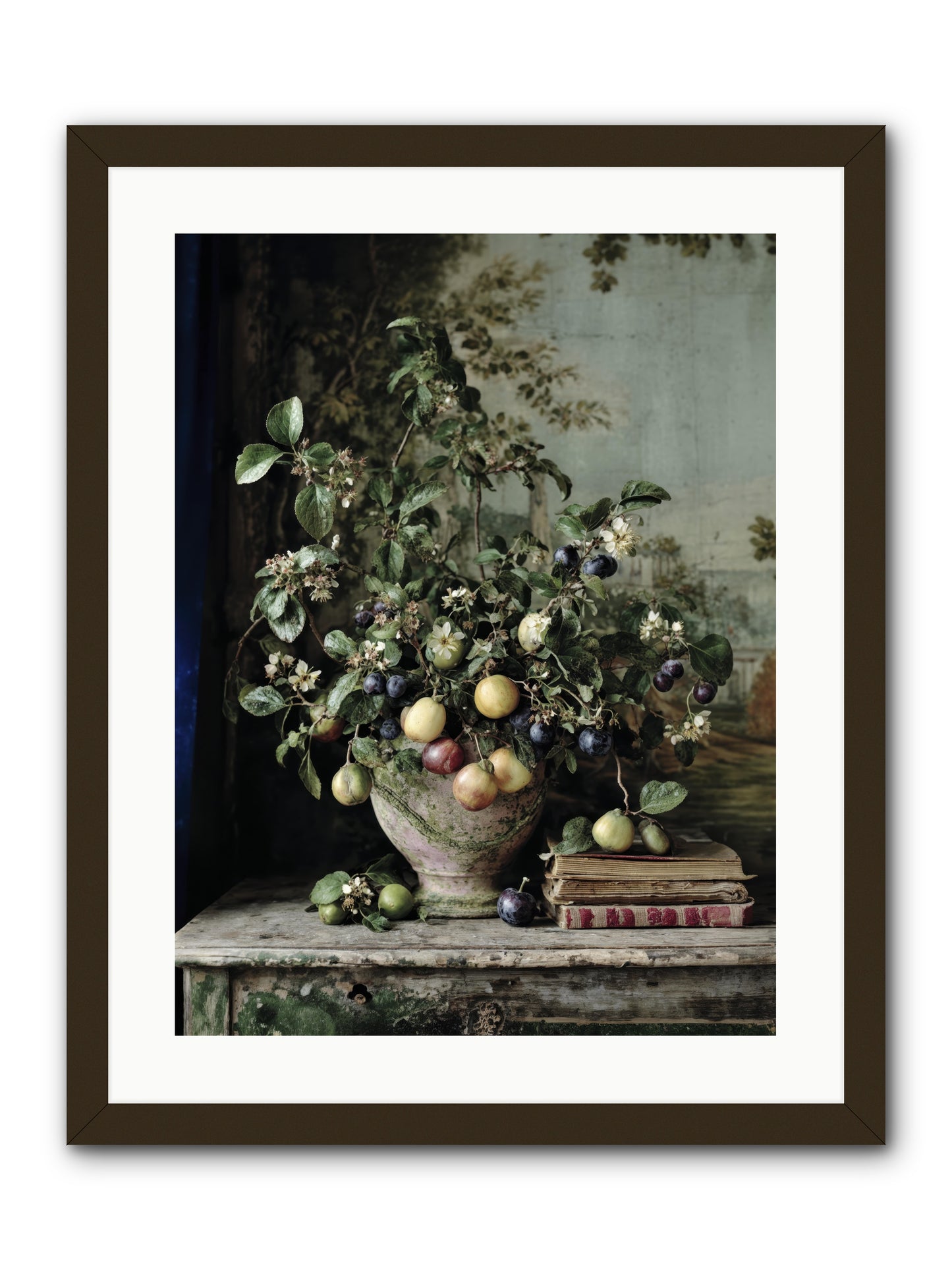 Cadence -- Framed Print - Black 18x24