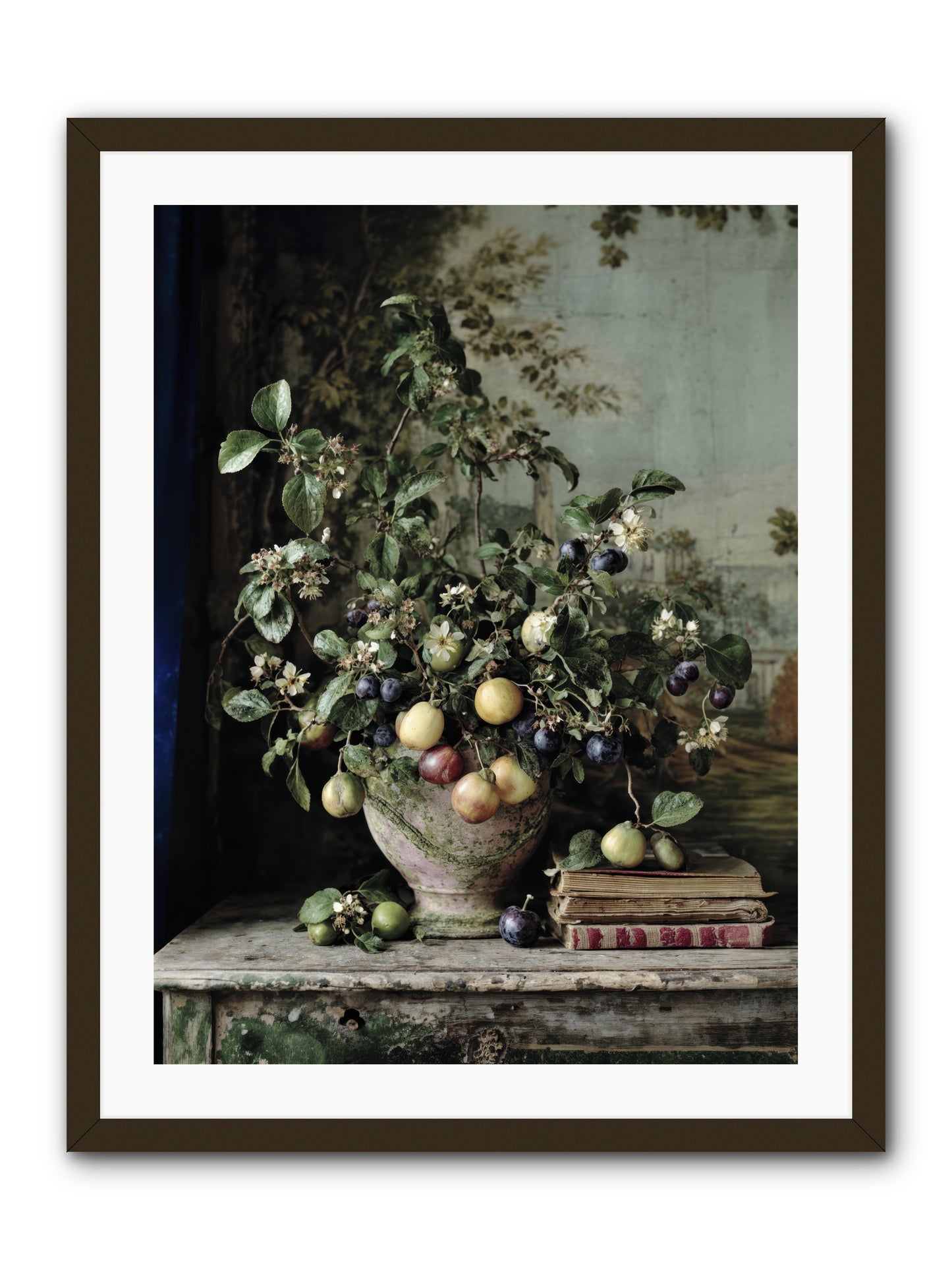Cadence -- Framed Print - Black 24x32