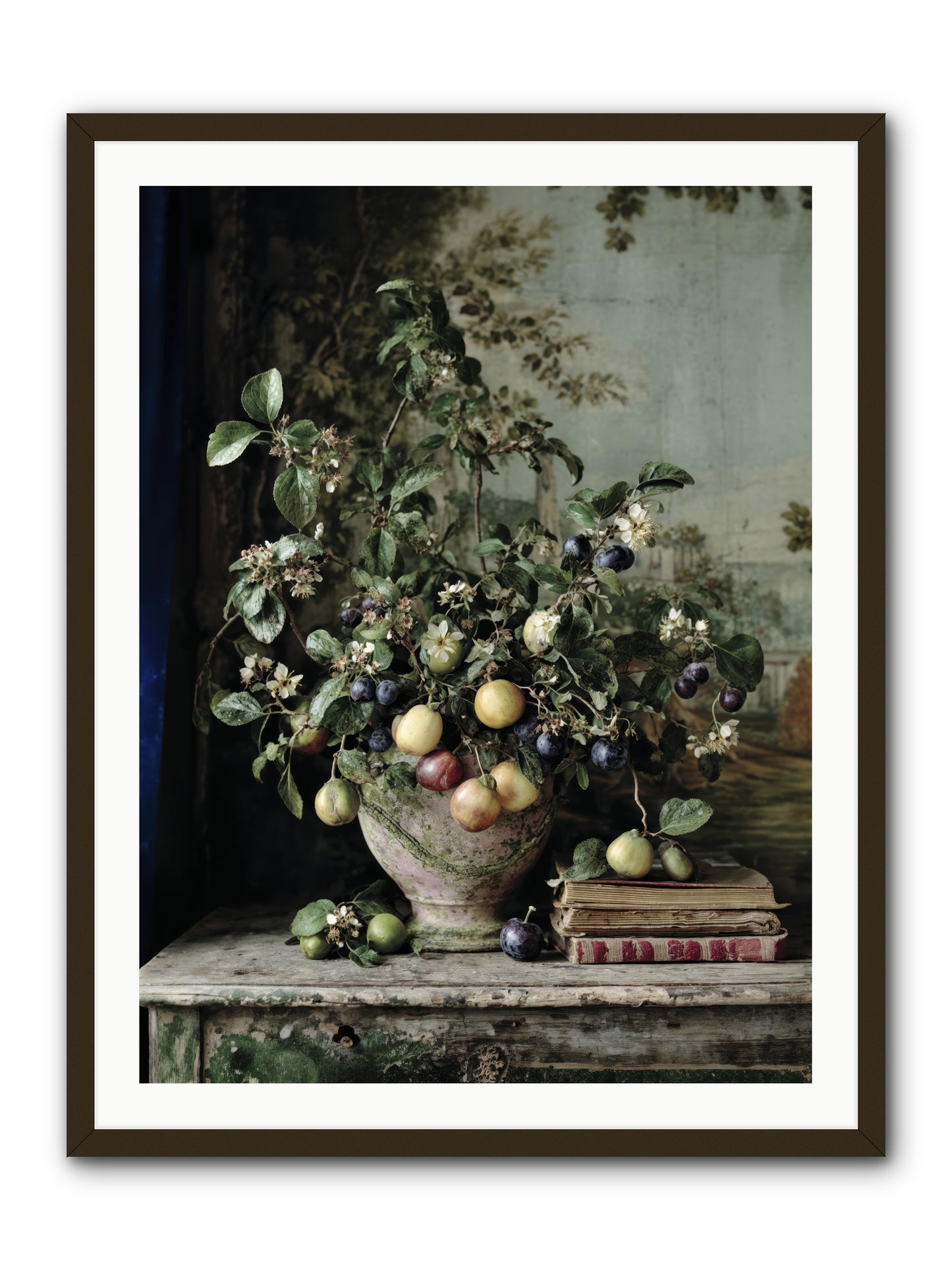 Cadence -- Framed Print - Black 30x40