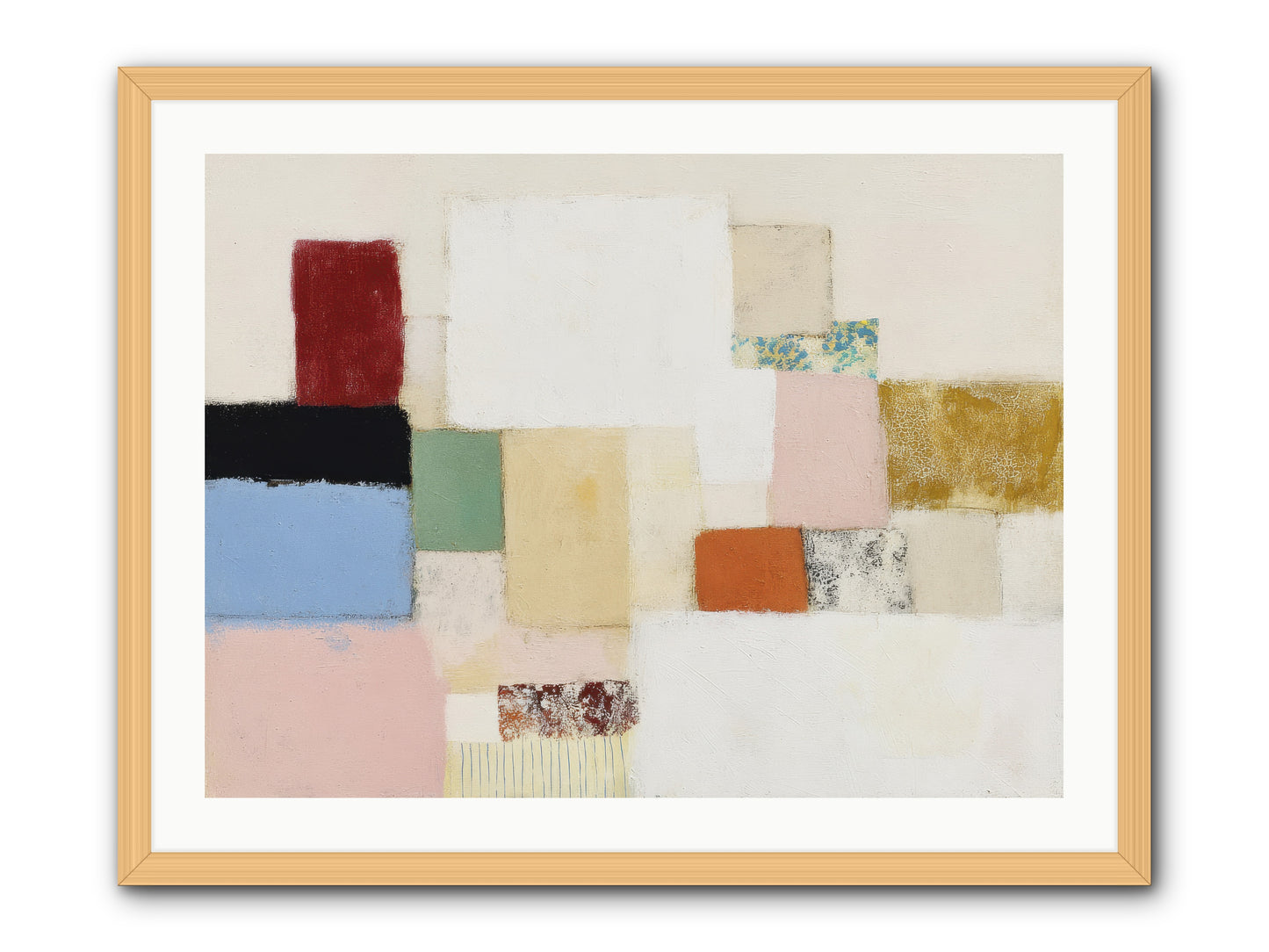 Cadence -- Framed Print - Natural 32x24