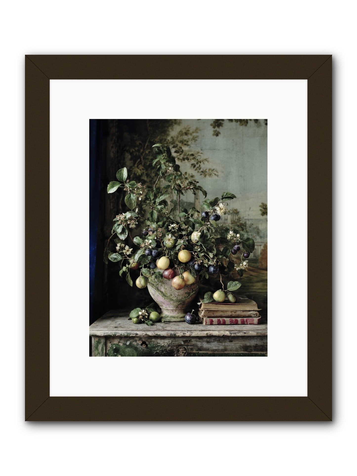 Cadence -- Framed Print - Black 9x12