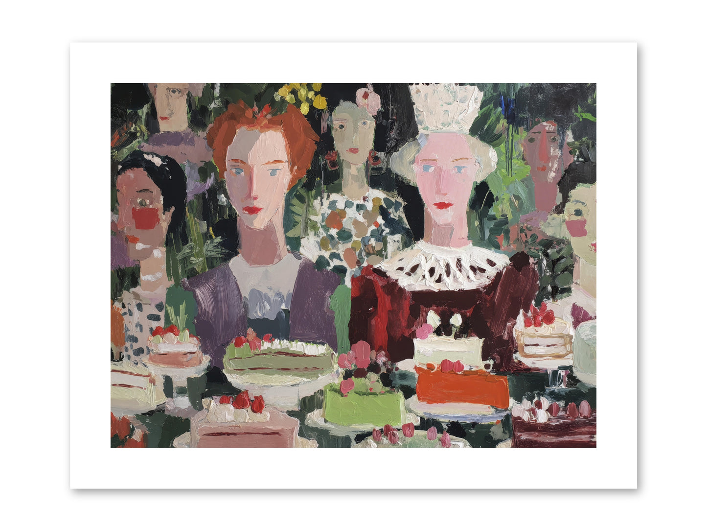 Cake Committee -- Paper Print 12x9