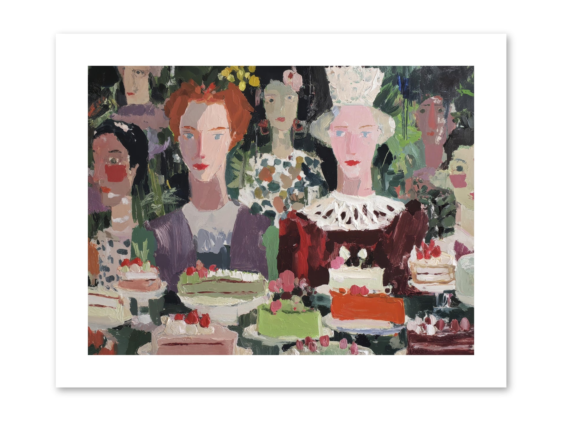 Cake Committee -- Paper Print 12x9