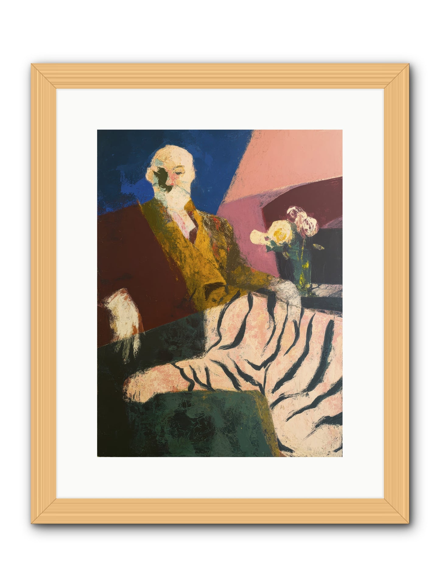Calibrated -- Framed Print - Natural 12x16