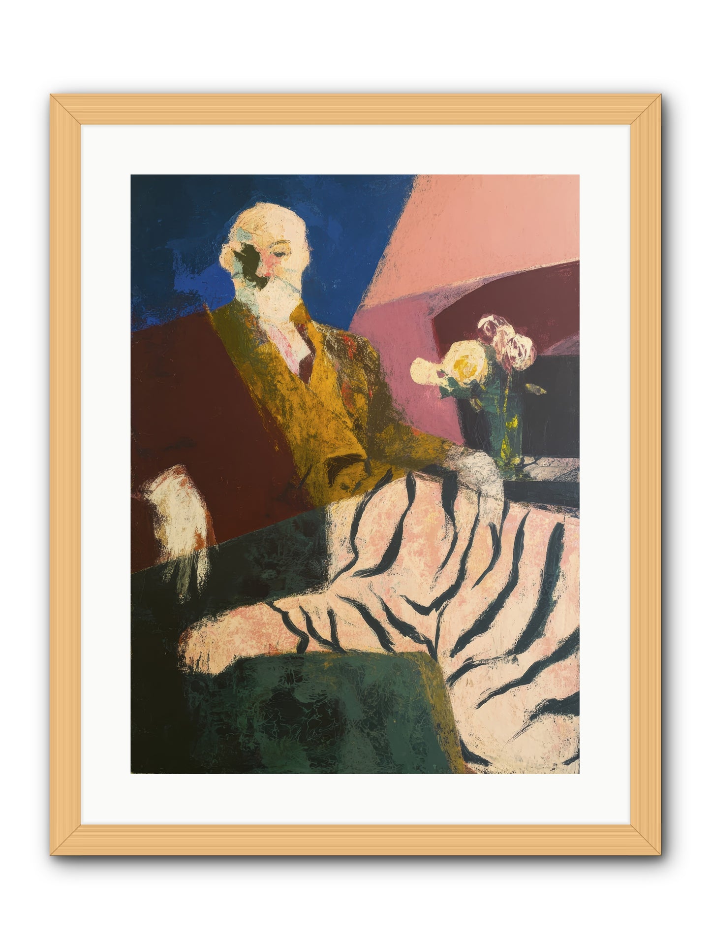 Calibrated -- Framed Print - Natural 18x24