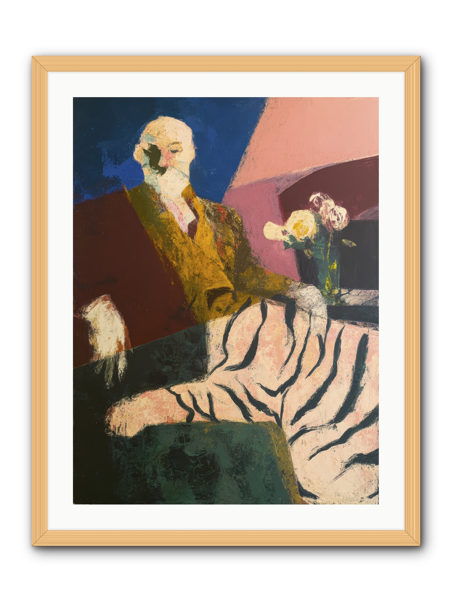 Calibrated -- Framed Print - Natural 24x32
