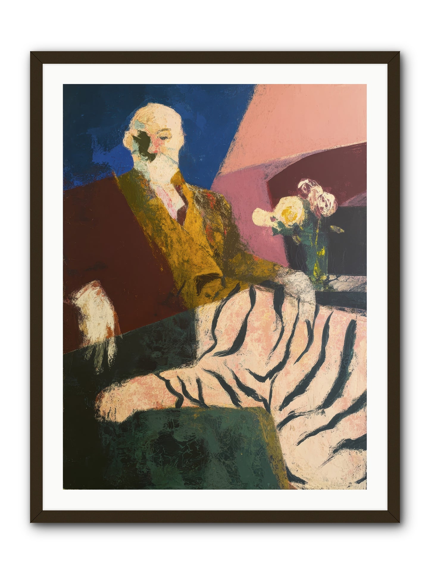 Calibrated -- Framed Print - Black 30x40