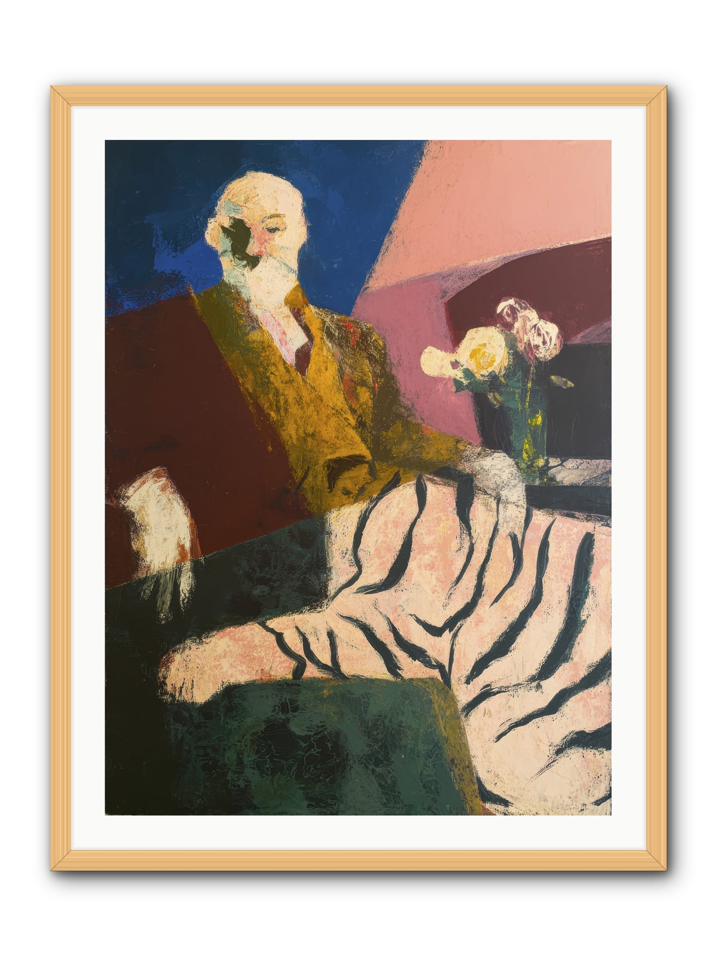 Calibrated -- Framed Print - Natural 30x40