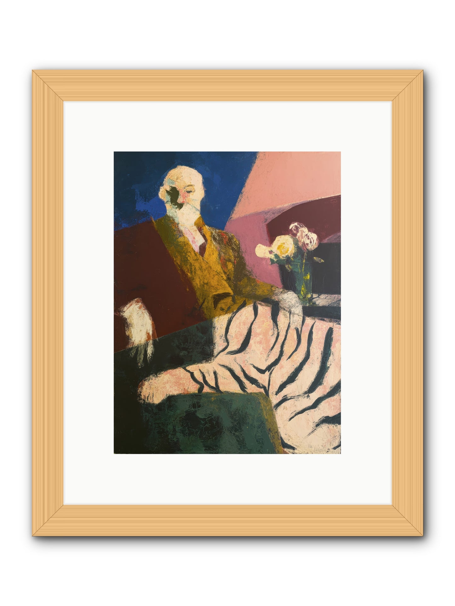 Calibrated -- Framed Print - Natural 9x12