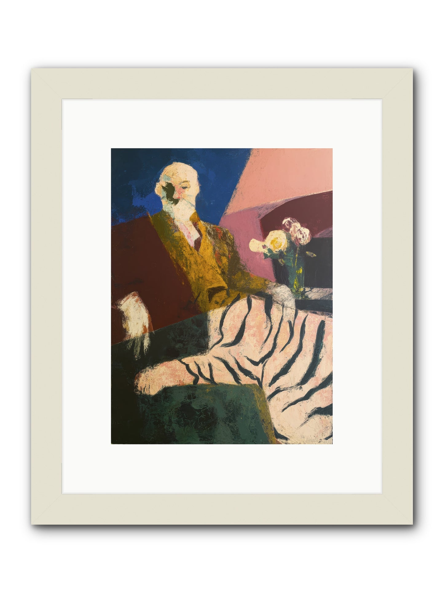 Calibrated -- Framed Print - White 9x12