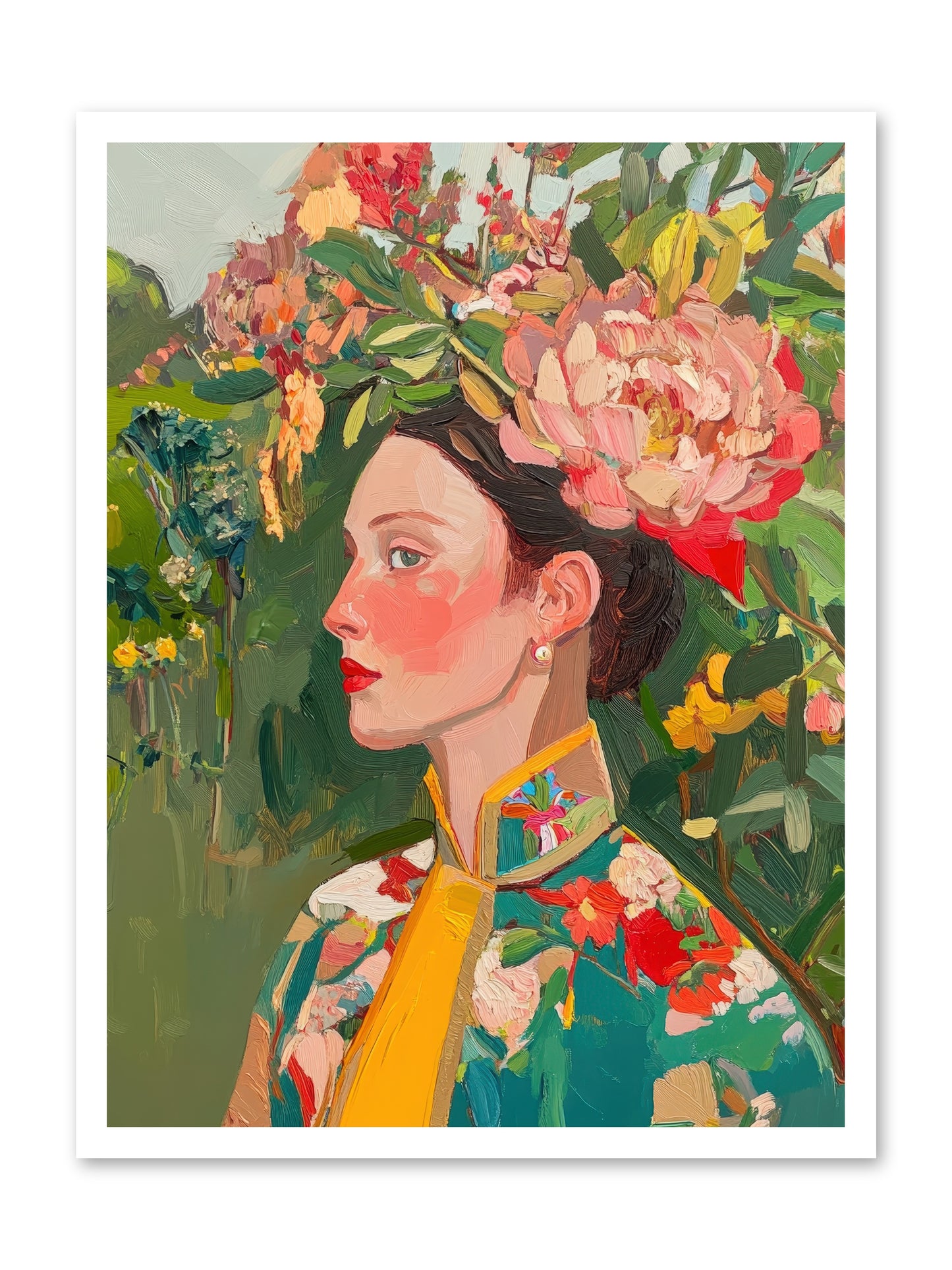 Calla Ravensong-REZ -- Paper Print 24x32