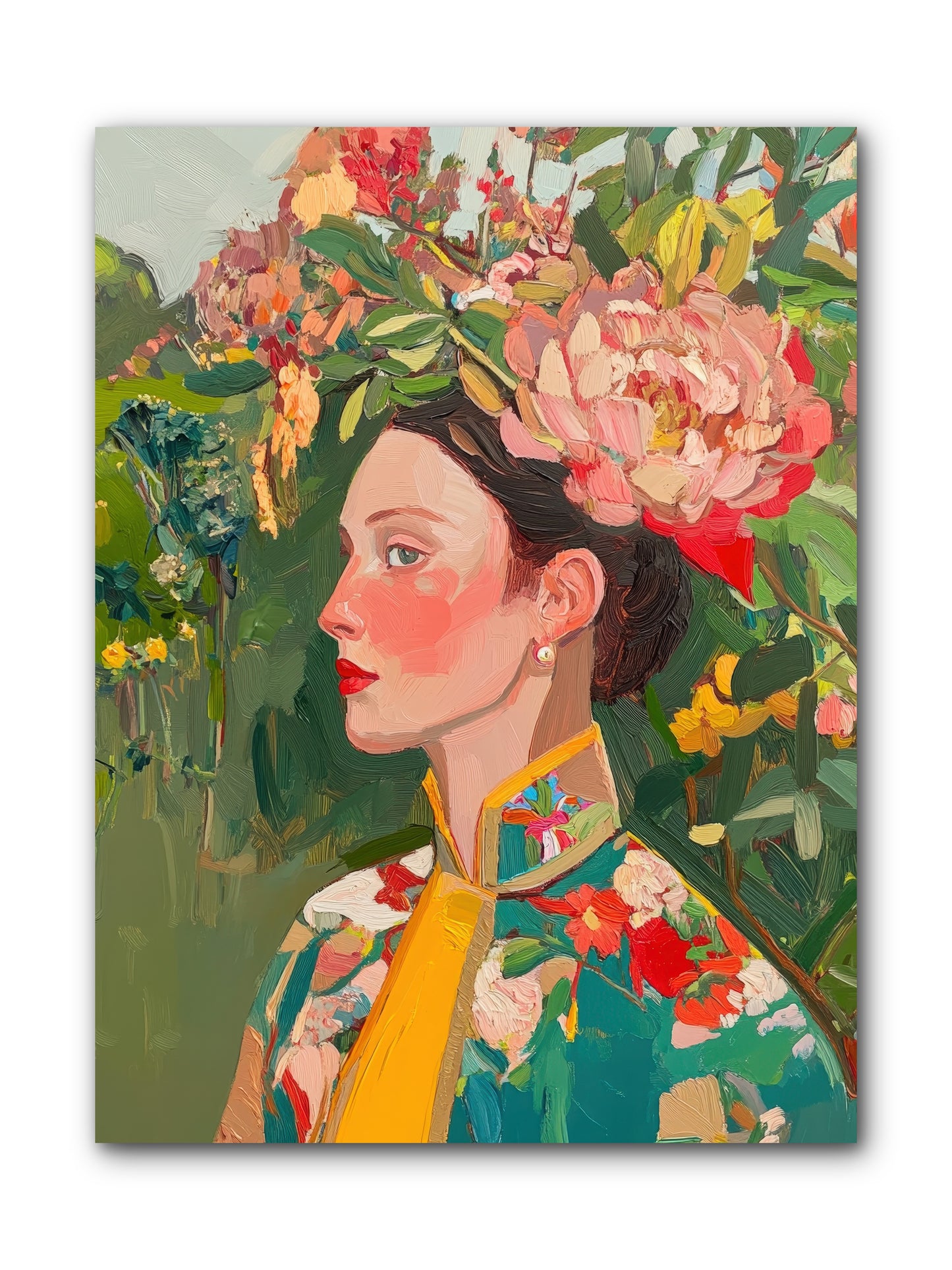 Calla Ravensong-REZ -- Wrapped Canvas 9x12