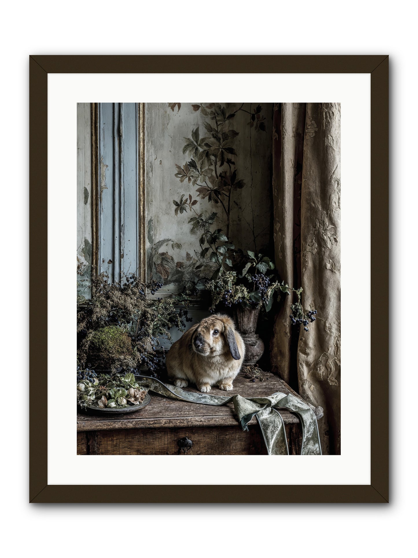 Cambria -- Framed Print - Black 18x24