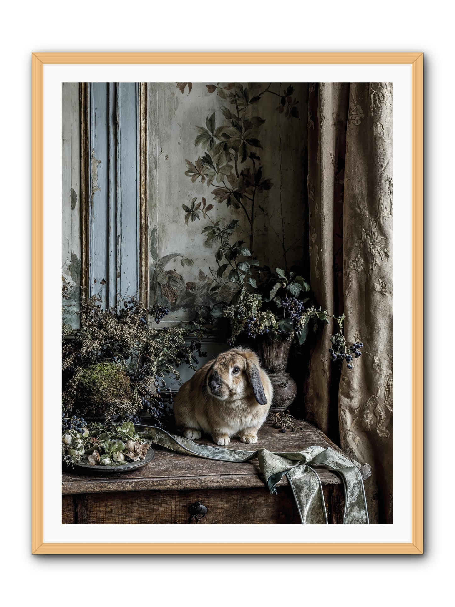Cambria -- Framed Print - Natural 36x48