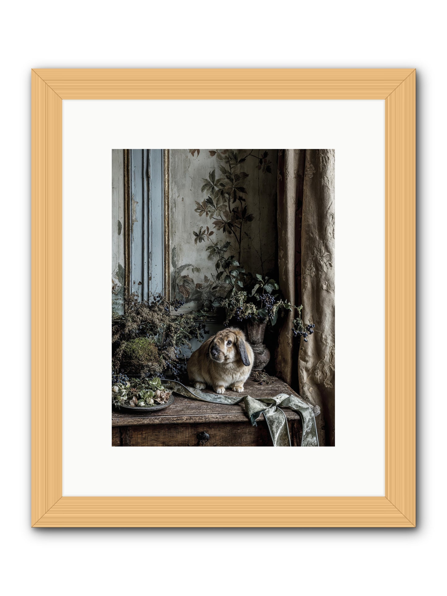 Cambria -- Framed Print - Natural 9x12