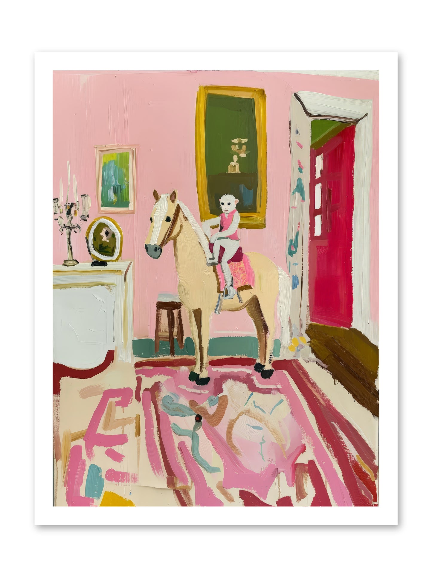 Camelot -- Loose Canvas Print 18x24