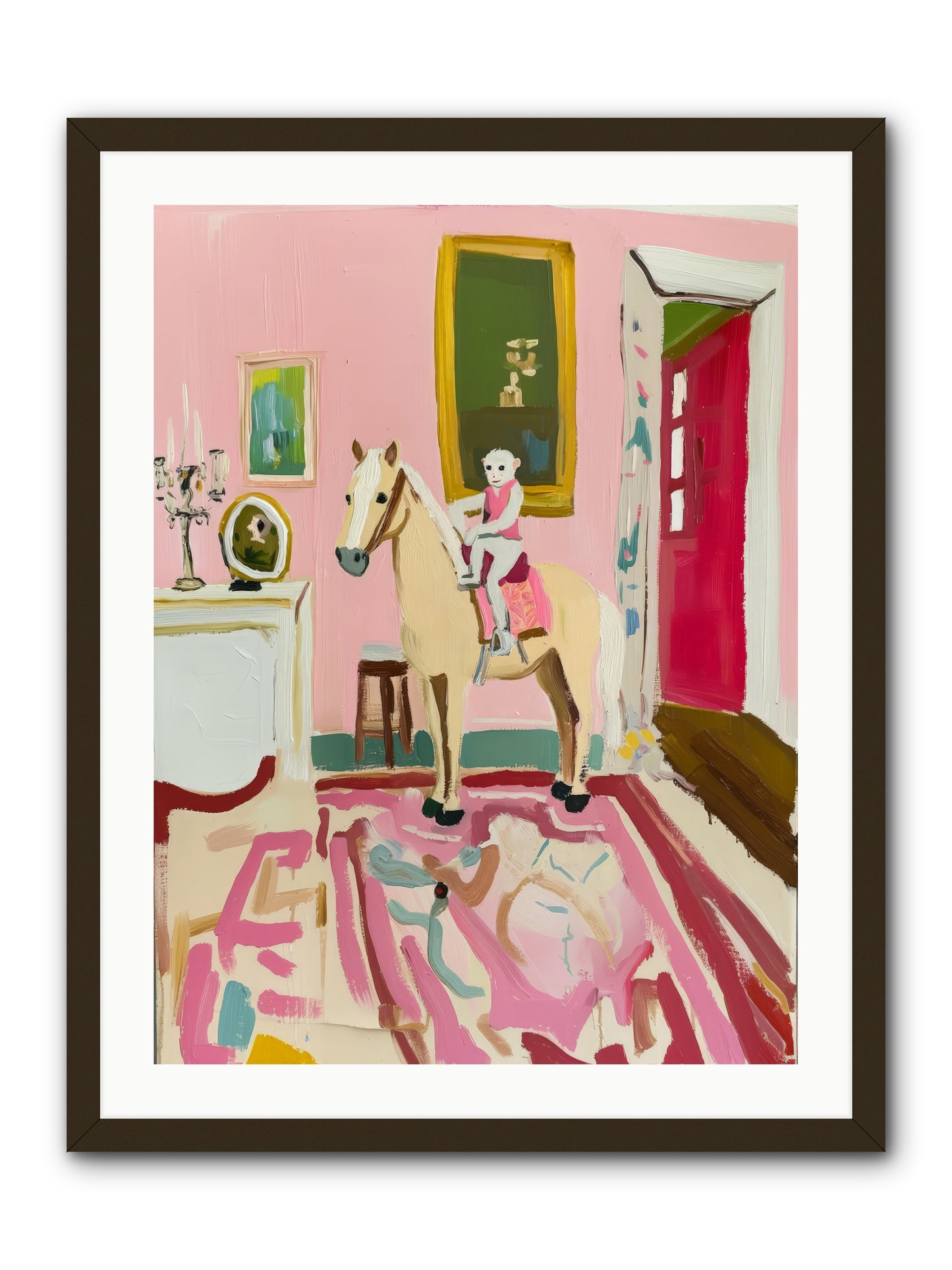Camelot -- Framed Print - Black 24x32