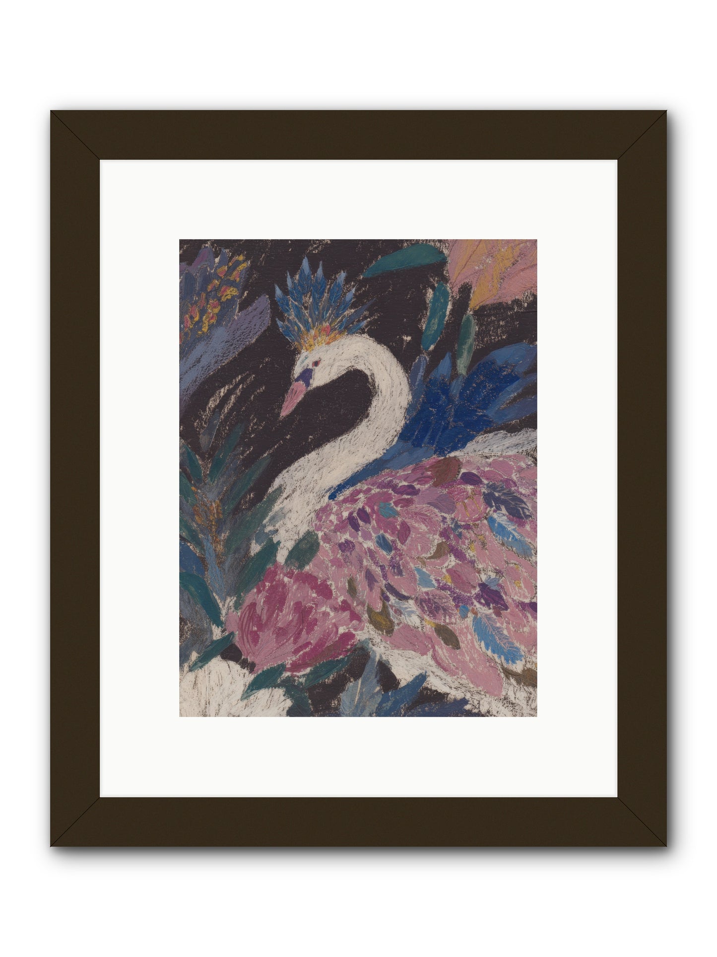 Candles at Midday -- Framed Print - Black 9x12