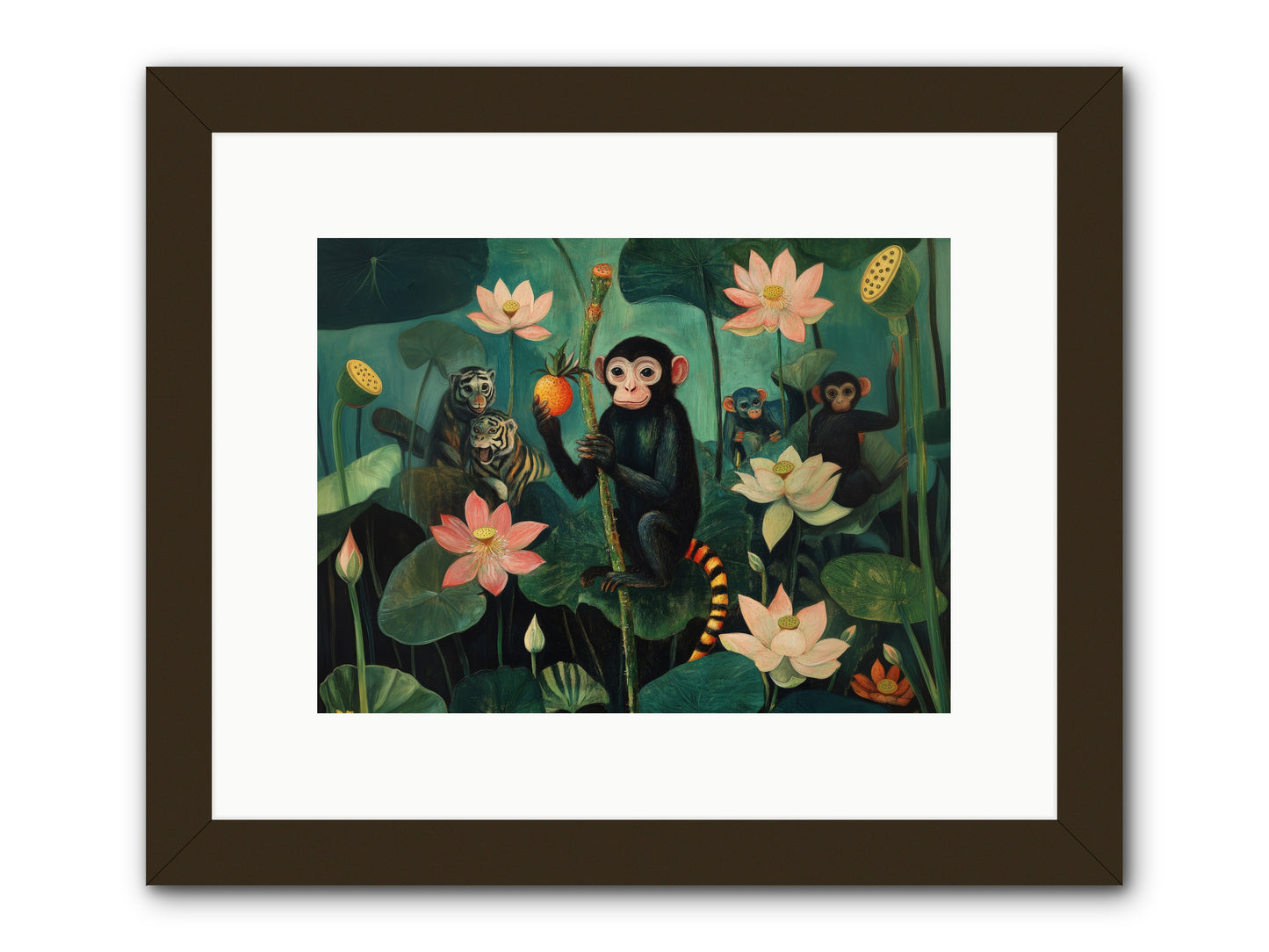 Canopy Dreams -- Framed Print - Black 12x9