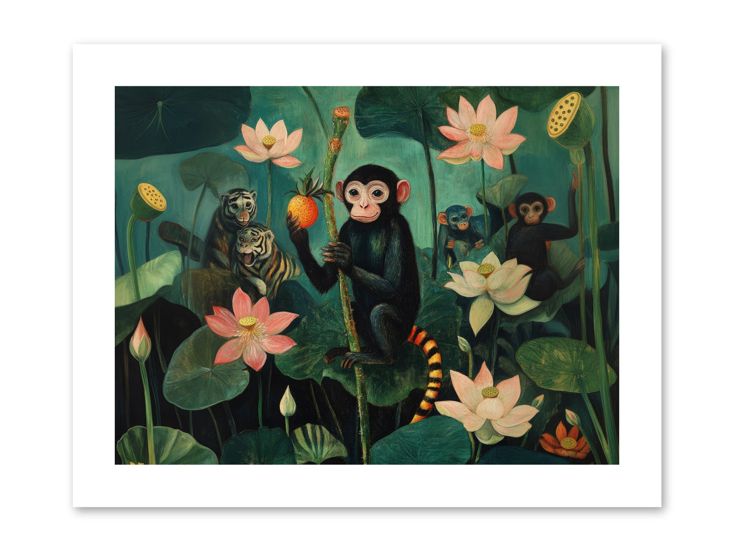 Canopy Dreams -- Loose Canvas Print 12x9