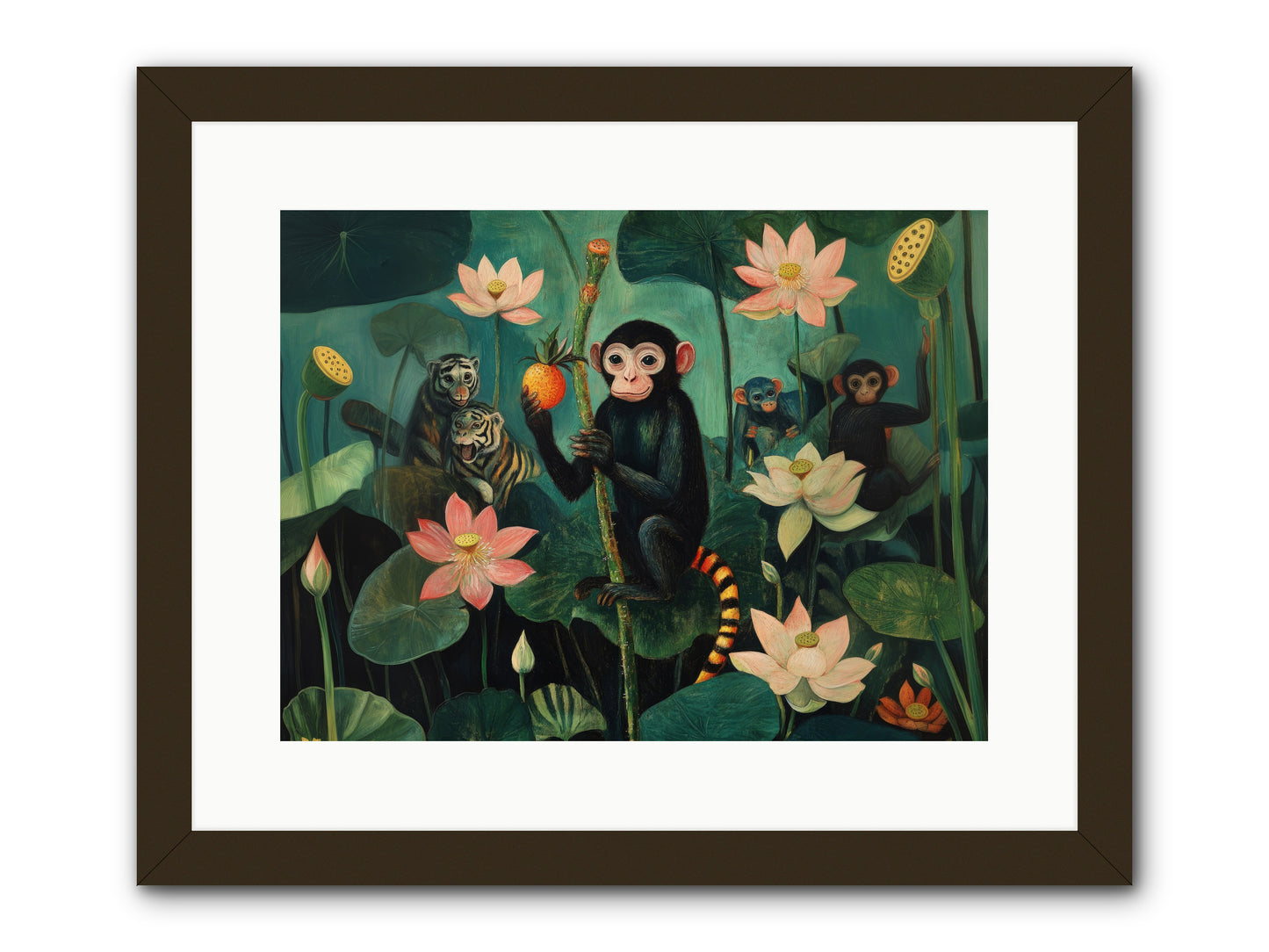 Canopy Dreams -- Framed Print - Black 16x12