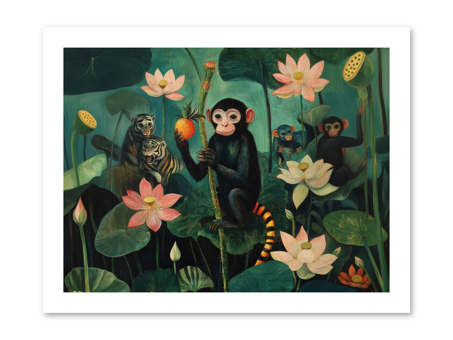 Canopy Dreams -- Loose Canvas Print 16x12
