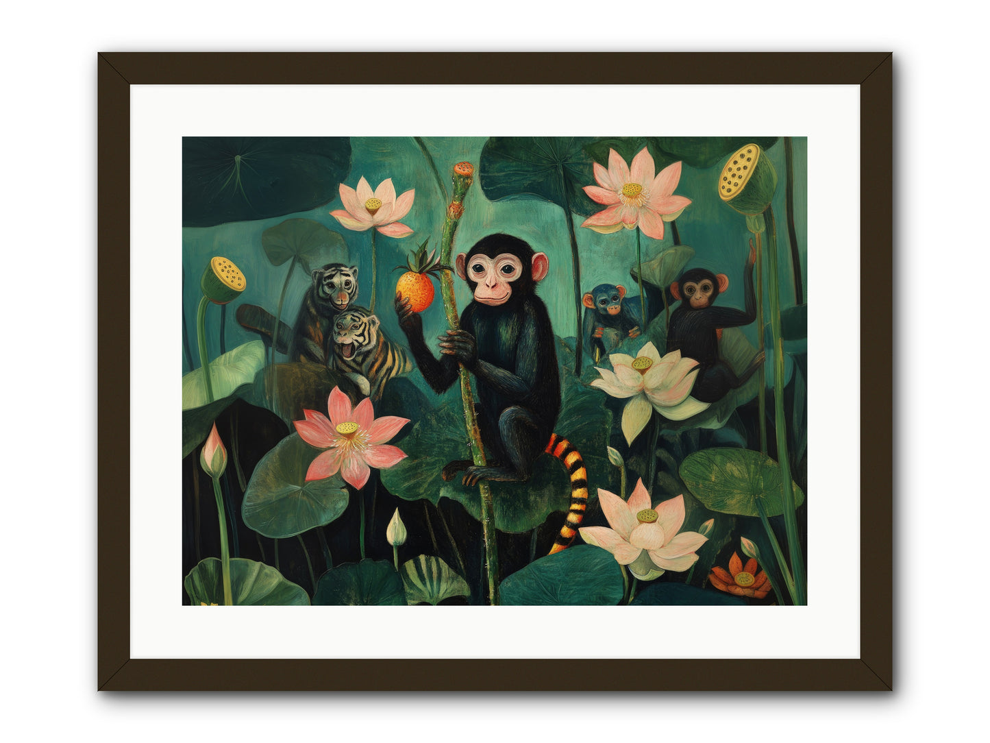 Canopy Dreams -- Framed Print - Black 24x18