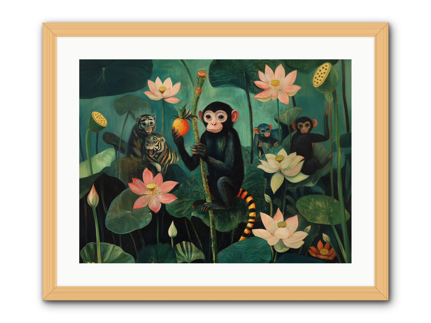 Canopy Dreams -- Framed Print - Natural 24x18