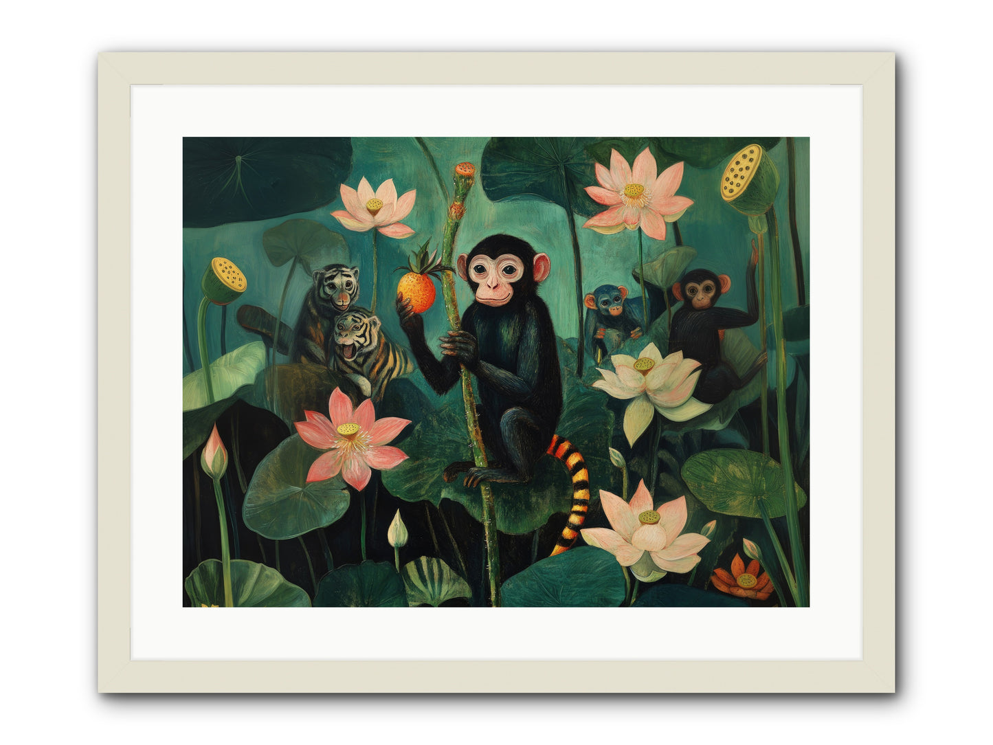 Canopy Dreams -- Framed Print - White 24x18
