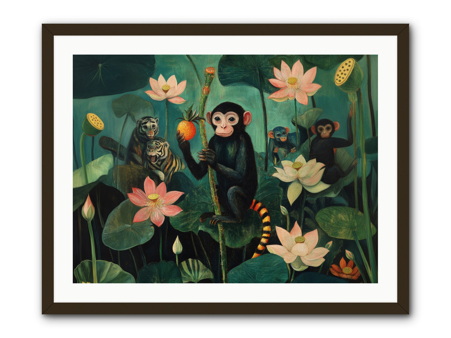 Canopy Dreams -- Framed Print - Black 32x24