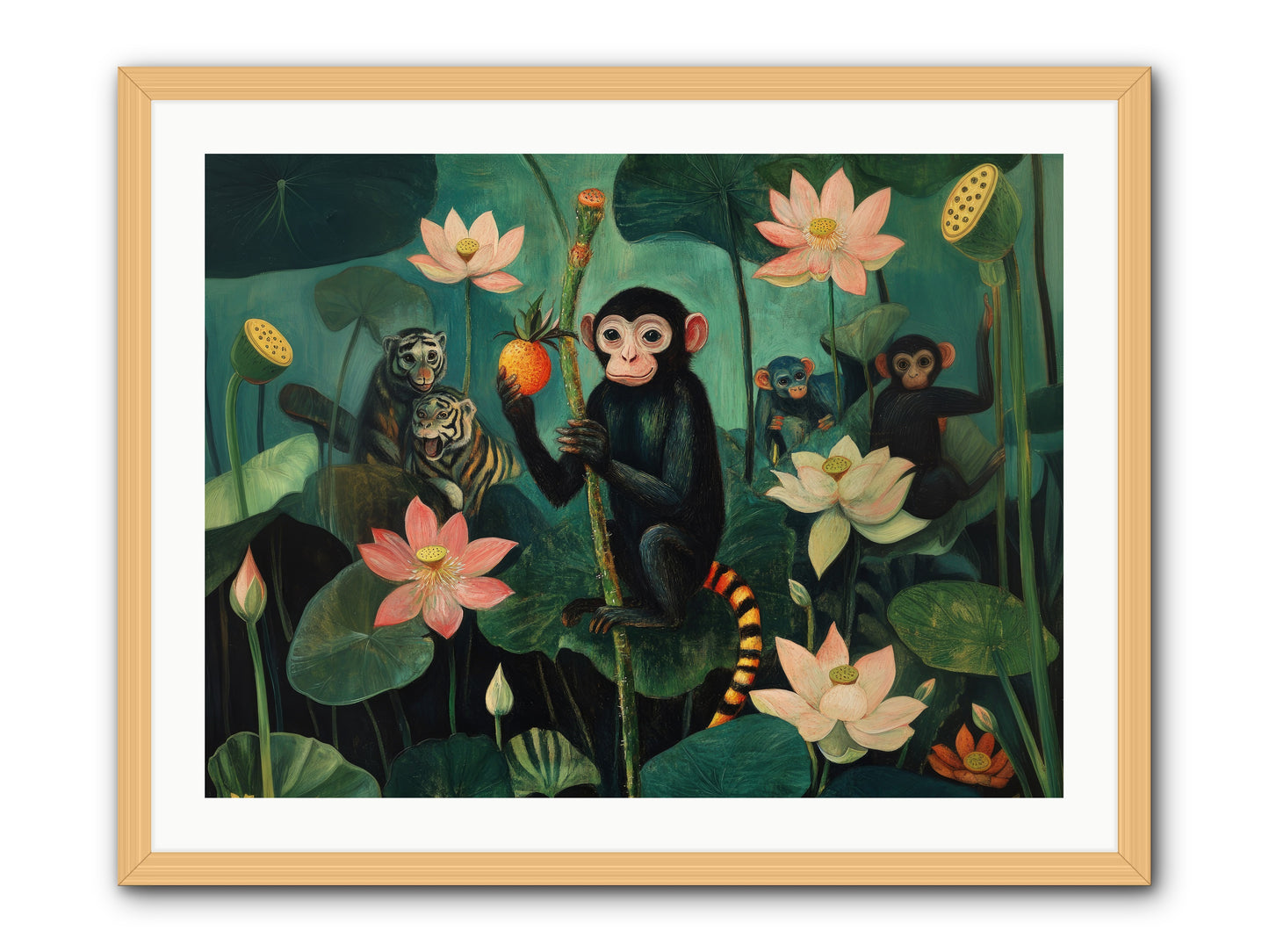 Canopy Dreams -- Framed Print - Natural 32x24