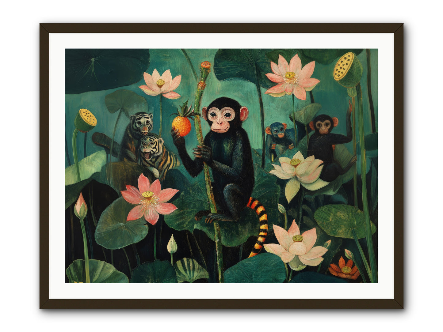 Canopy Dreams -- Framed Print - Black 40x30
