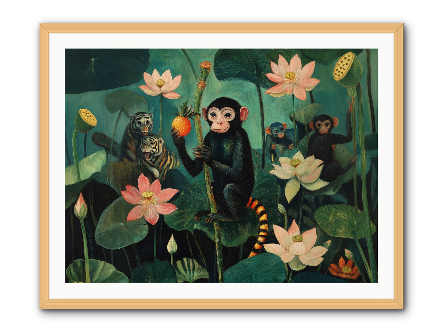 Canopy Dreams -- Framed Print - Natural 40x30