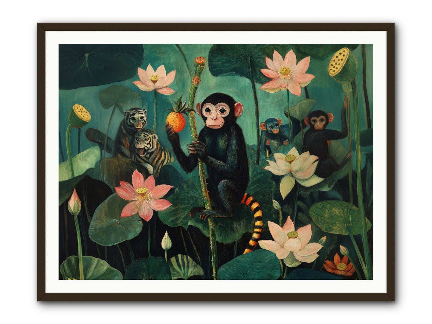 Canopy Dreams -- Framed Print - Black 48x36