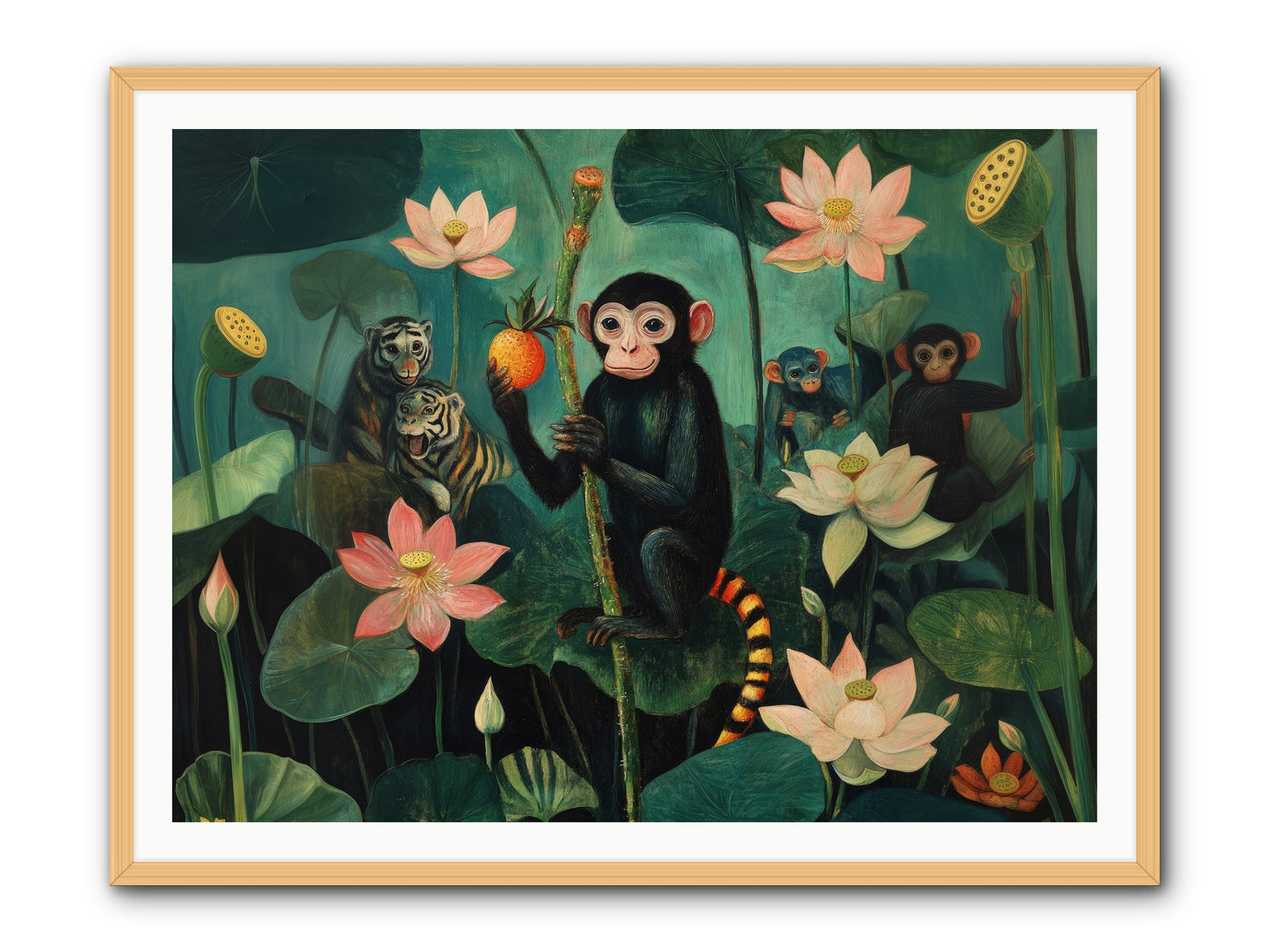 Canopy Dreams -- Framed Print - Natural 48x36