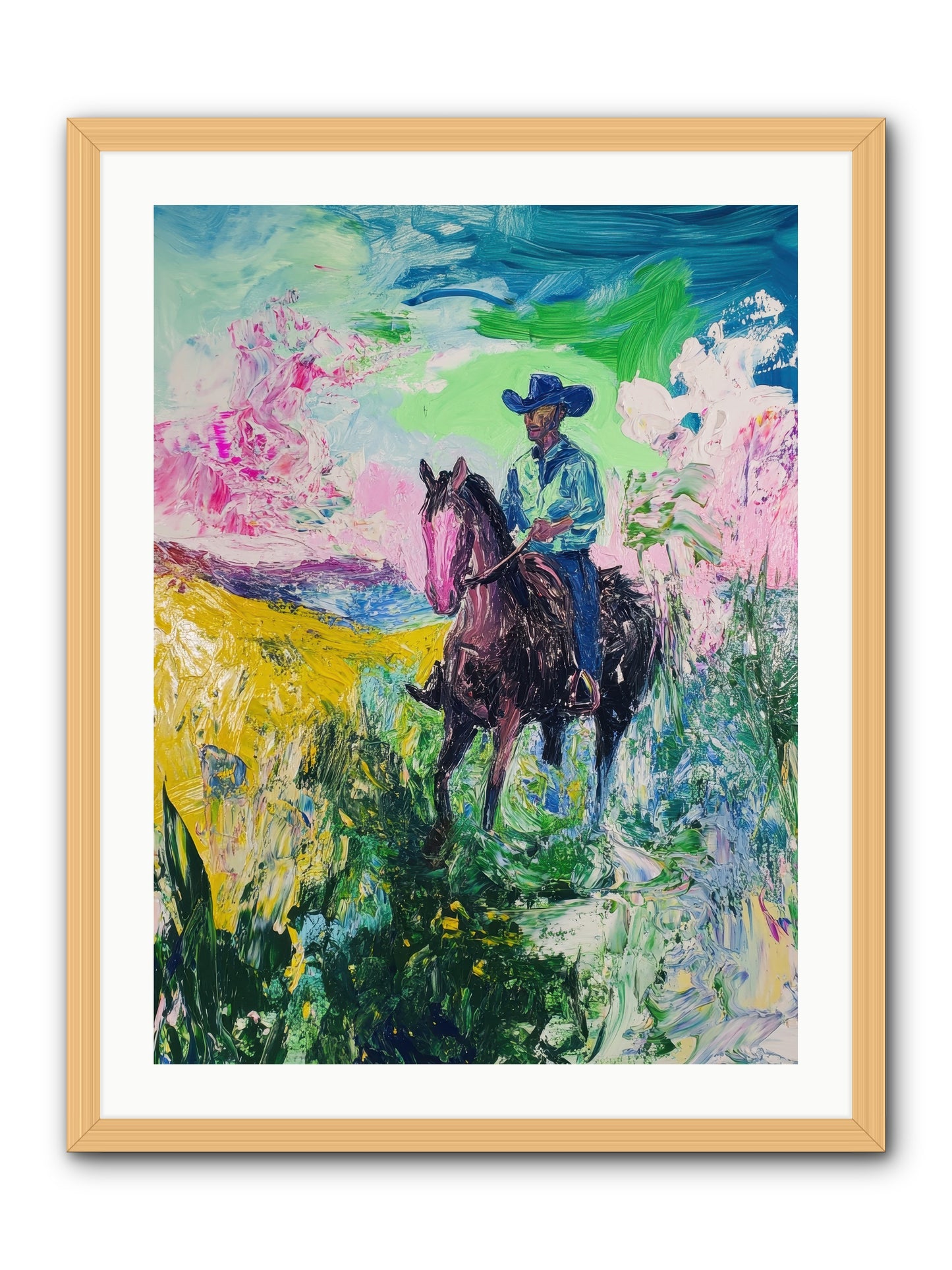 Canteen Memories -- Framed Print - Natural 24x32