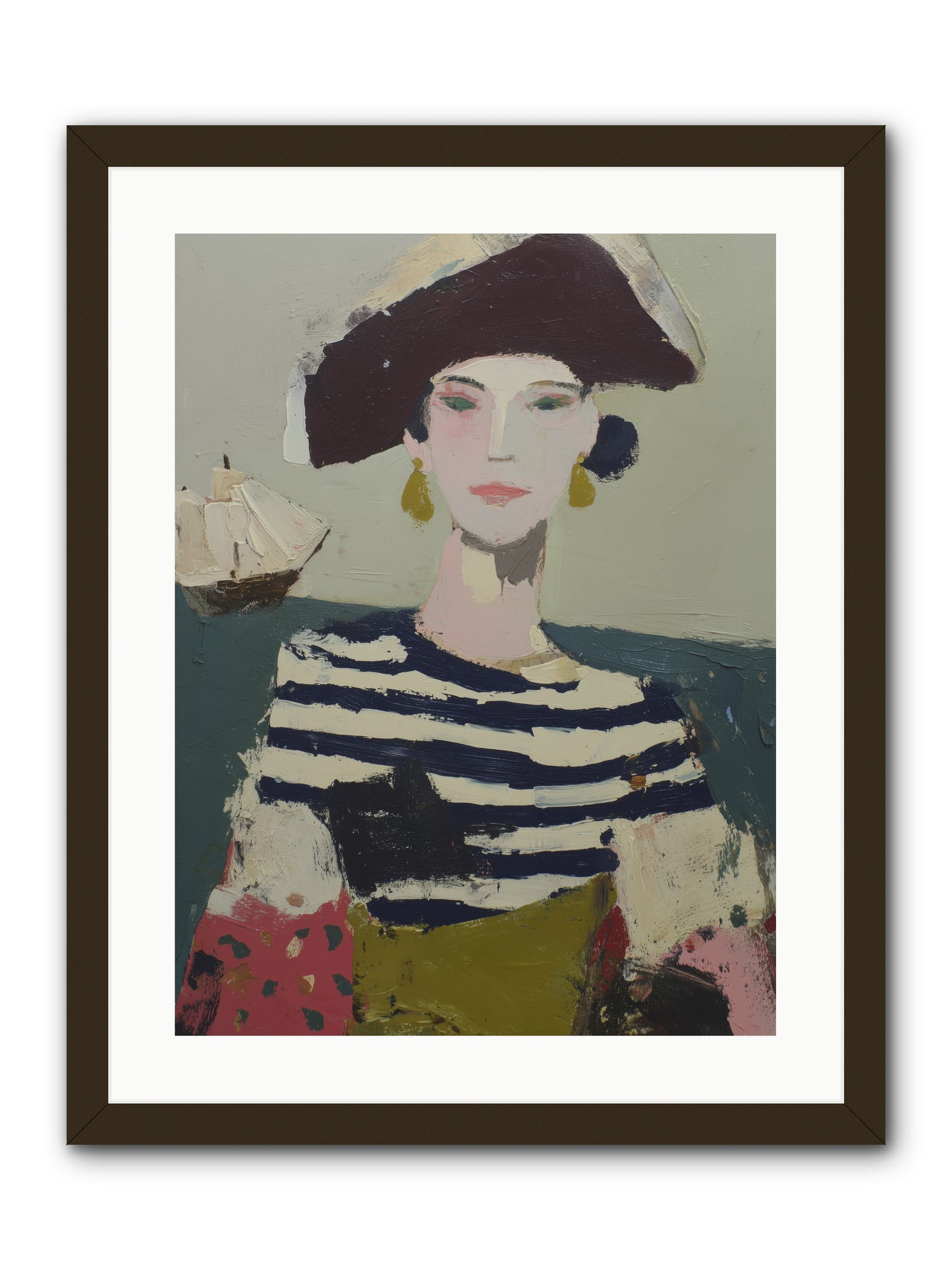 Cape's Wild Child  -- Framed Print - Black 18x24