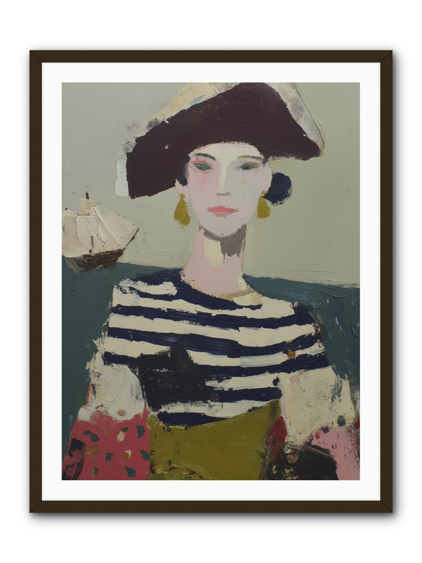 Cape's Wild Child  -- Framed Print - Black 30x40