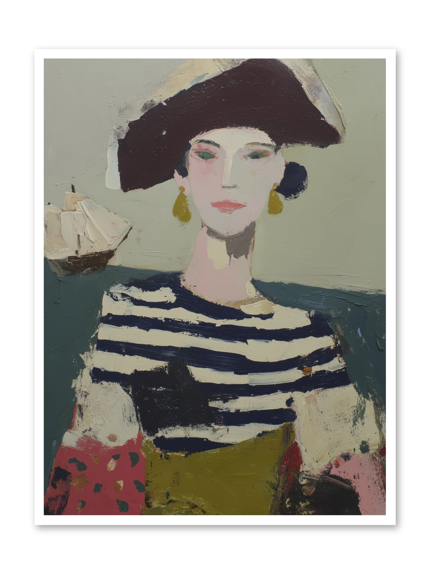 Cape's Wild Child  -- Loose Canvas Print 36x48