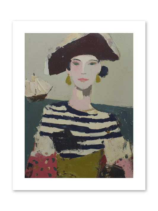 Cape's Wild Child  -- Paper Print 9x12