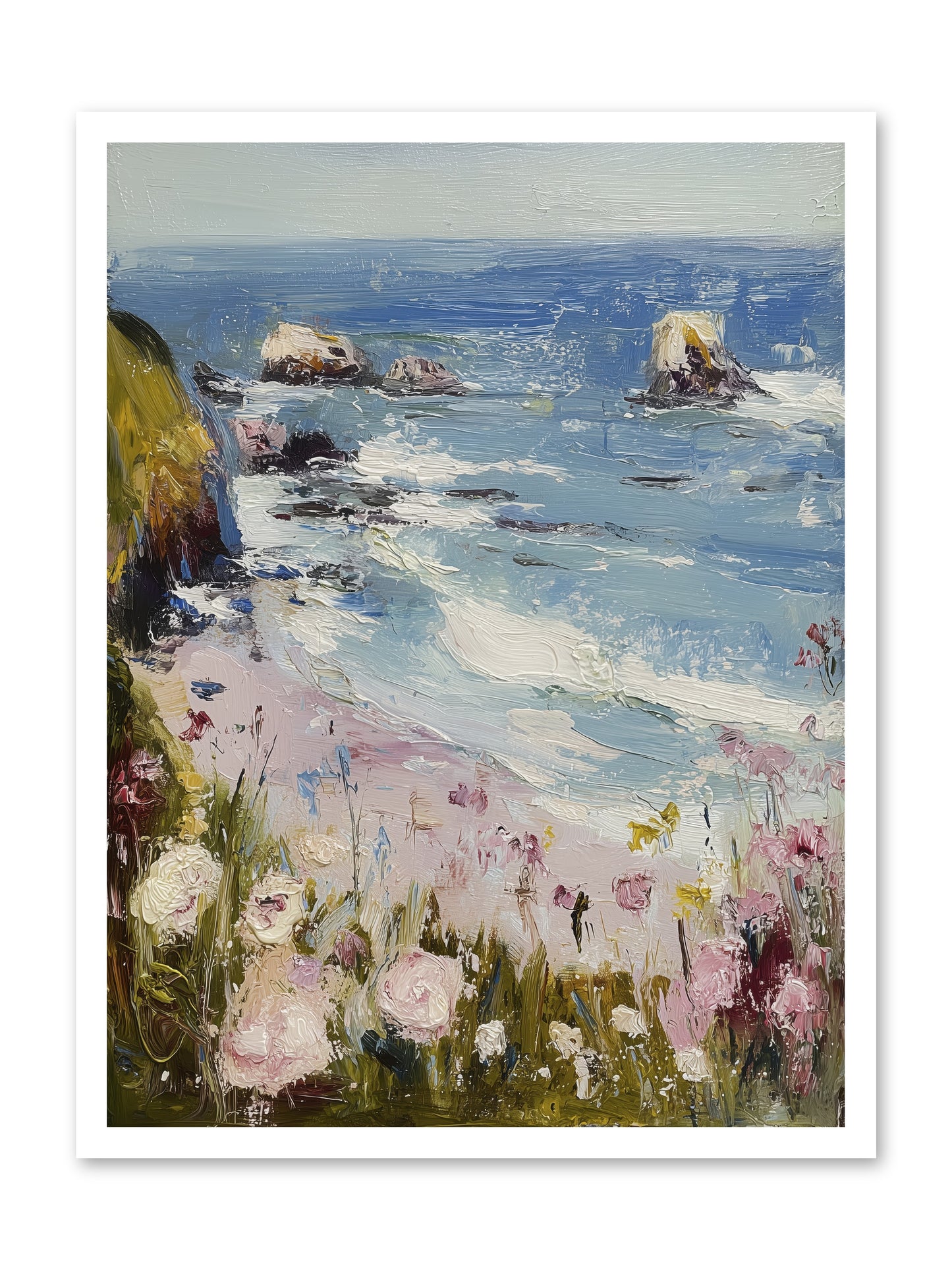 Capri Coves -- Paper Print 24x32