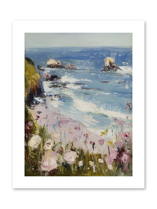Capri Coves -- Paper Print 9x12