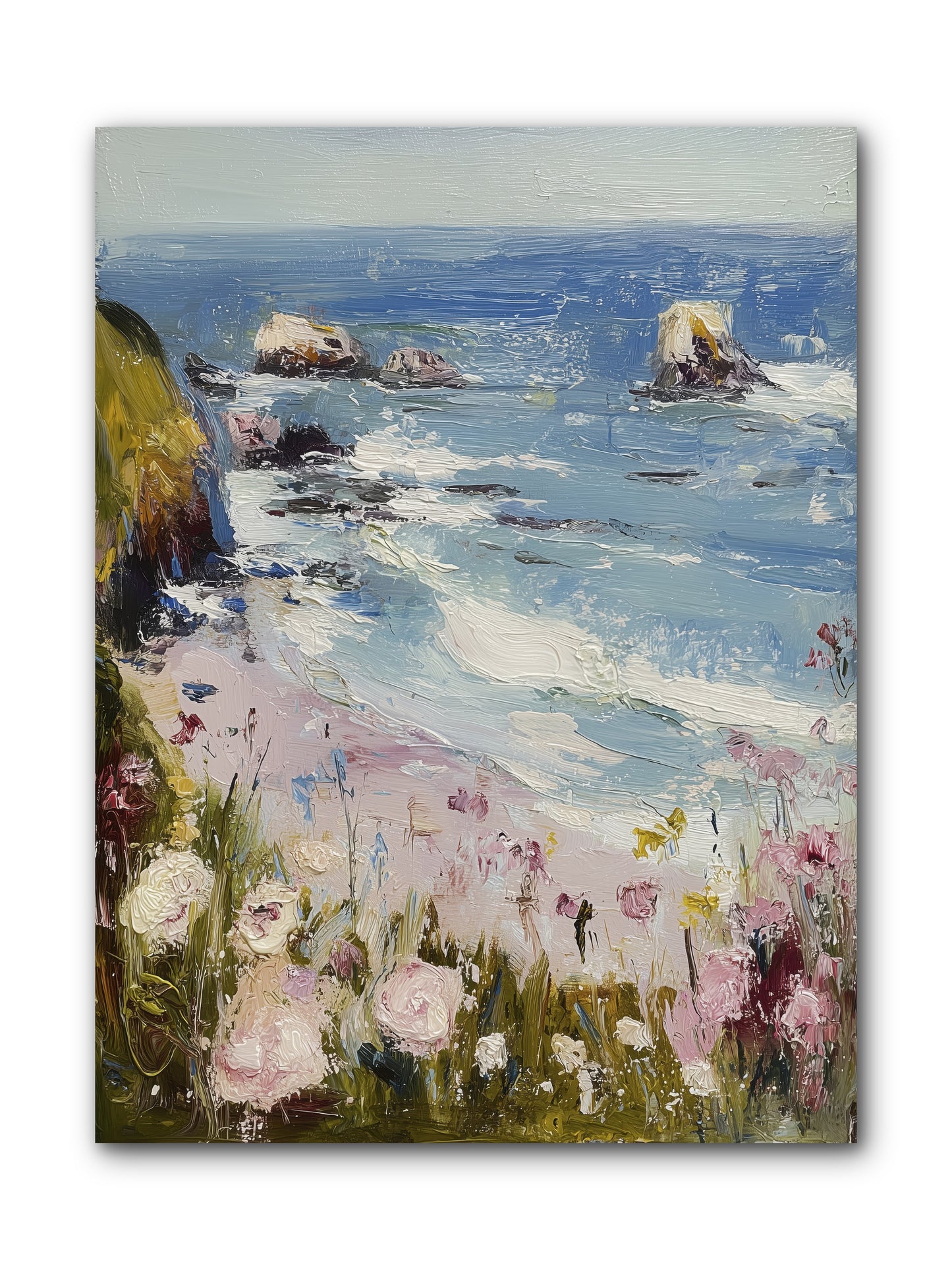 Capri Coves -- Wrapped Canvas 9x12