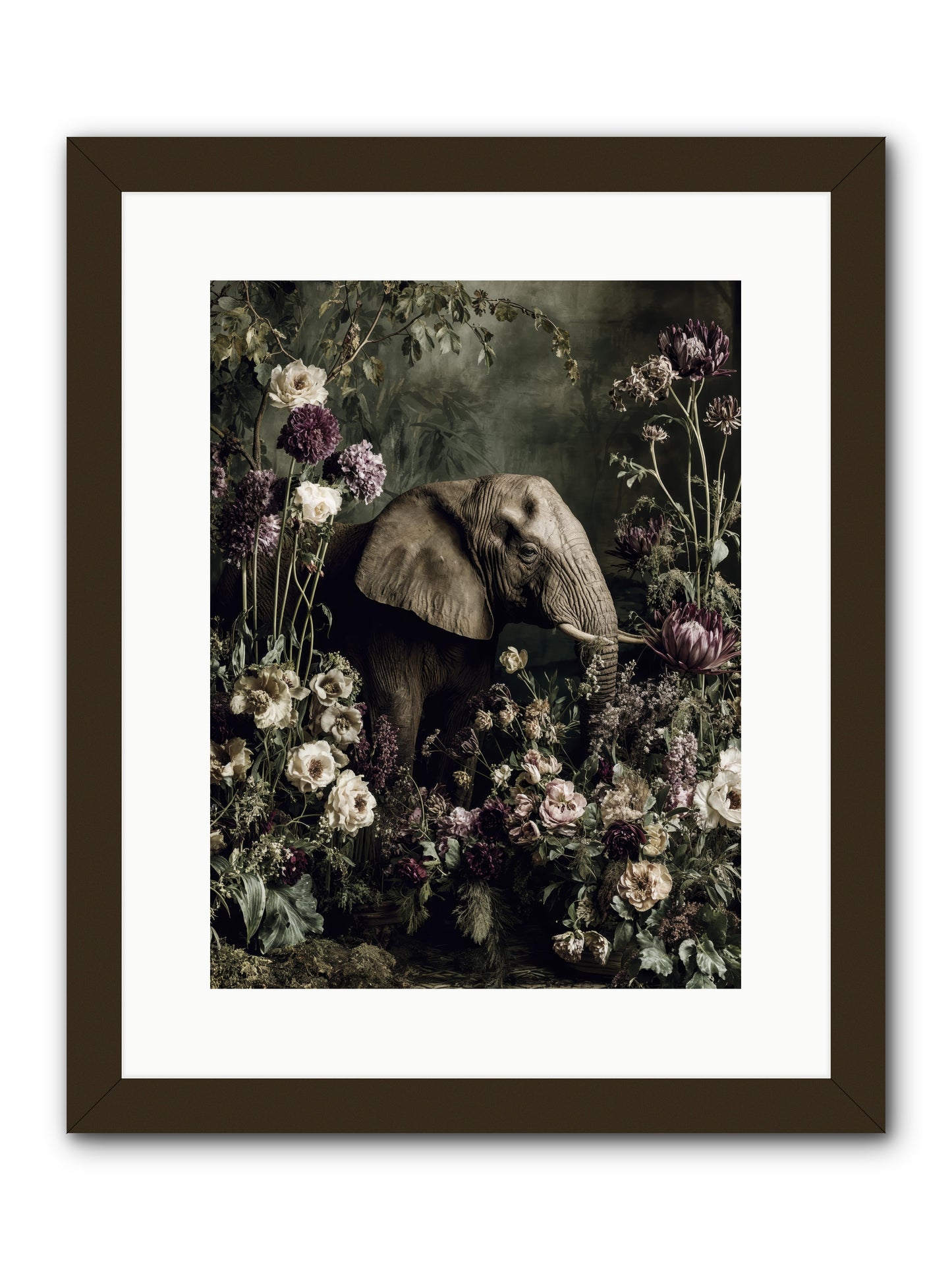 Caprice -- Framed Print - Black 12x16